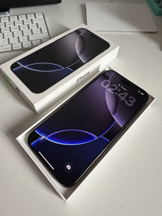 Bateria 100% iPhone 16 Pro Max 512gb Idealny