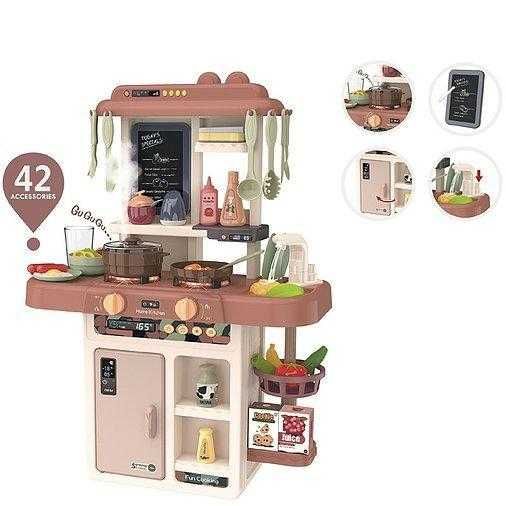 Дитяча ігрова кухня Modern Kitchen з водою, парою, 42 предметів