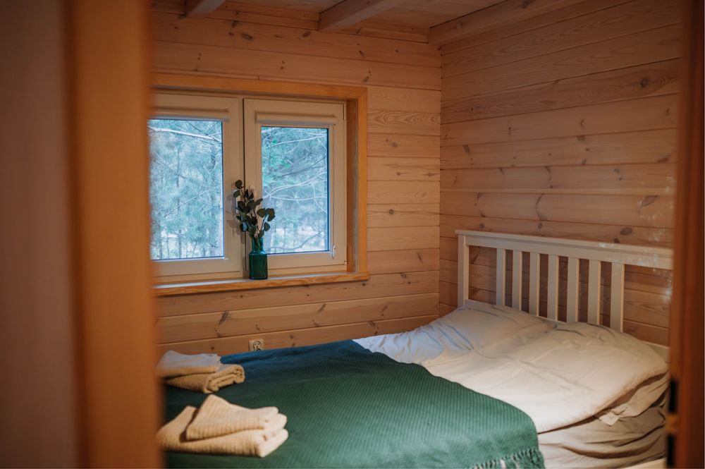 Nowe domki w lesie z jacuzzi i sauną – Wygonin