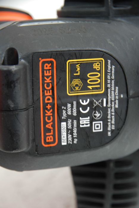 Nożyce do żywopłotu Black Deckier