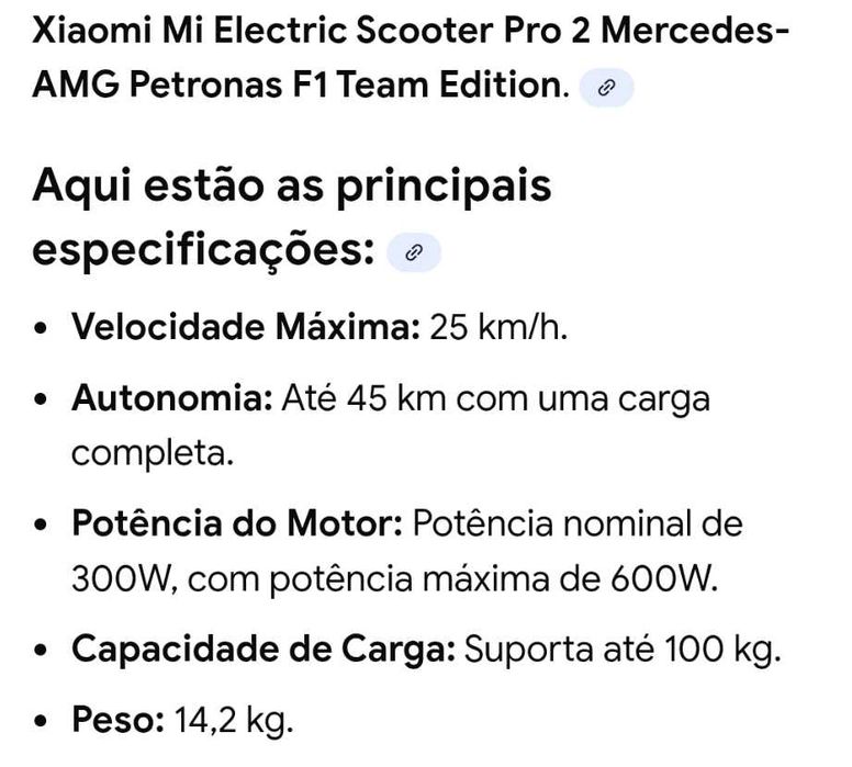 Trotinete Xiaomi Mi electric Scooter pro 2 Mercedes