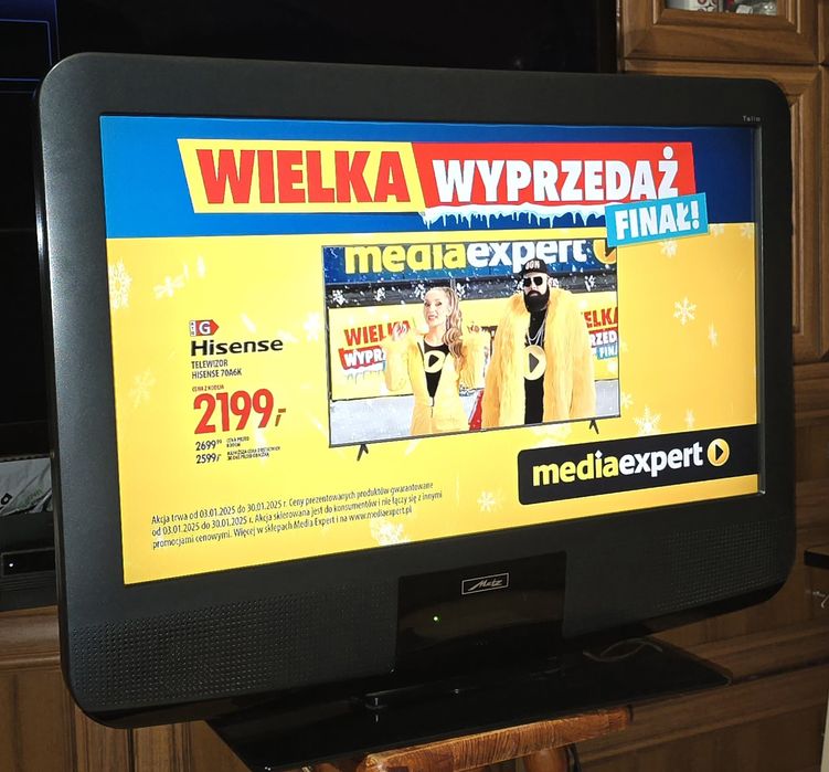 Niemiecki telewizor 32" Metz Talio LCD + nowy pilot