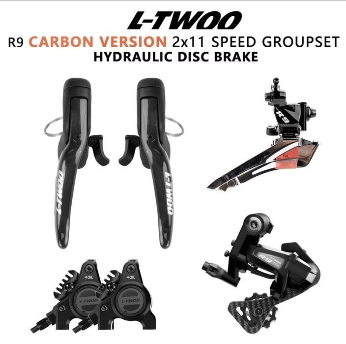 Ltwoo R9 Carbon 2x11s hydrauliczne hamulce