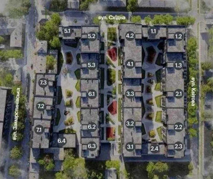 Продаж 2-кім квартири в ЖК Avalon Yard, ближній центр Львова.