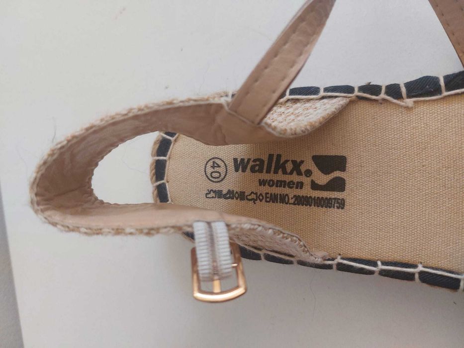 Buty Espadryle wiązane za kostkę walkx rozm 40 NOWE