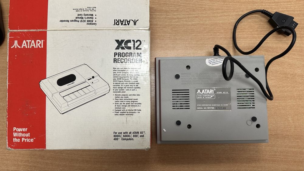 ATARI XC12 Program Recoder