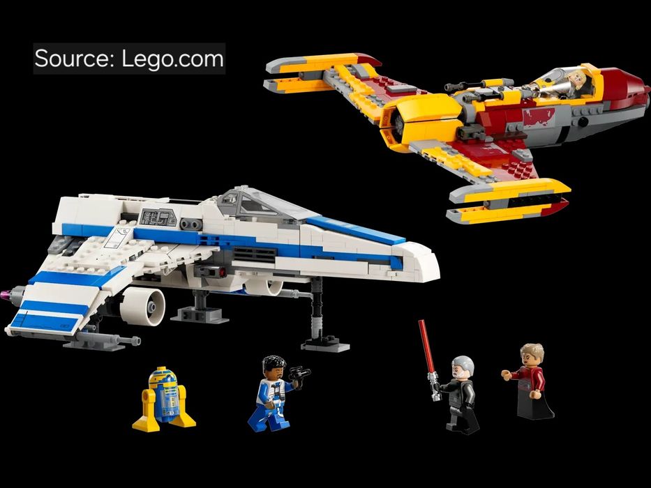 ENVIO GRATIS-LEGO 75364 E-Wing vs Starfighter (Star Wars)