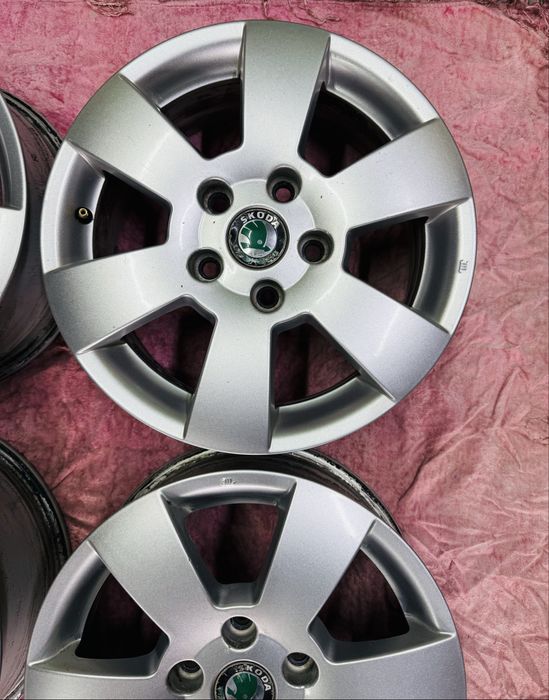 R15 диски Skoda Octavia А5 оригинал 5/112