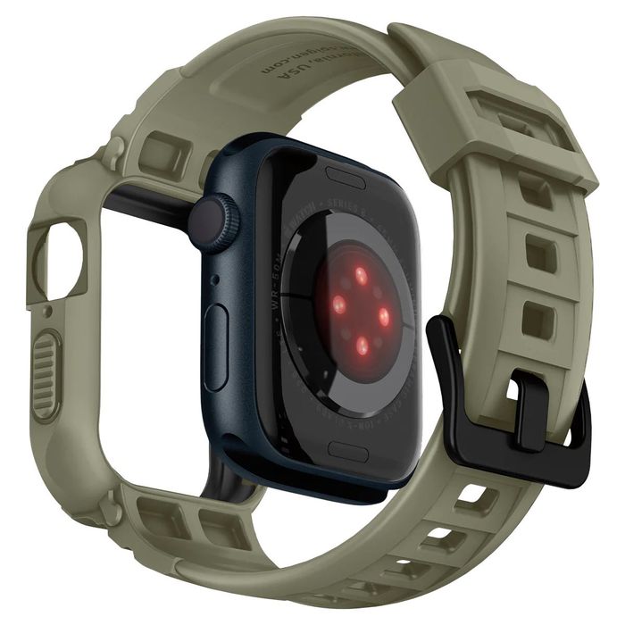 Чехол с ремешком Ремешок Spigen Rugged Armor Pro Чехол для Apple Watch