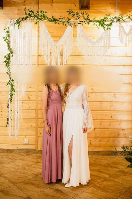 Suknia ślubna Boho