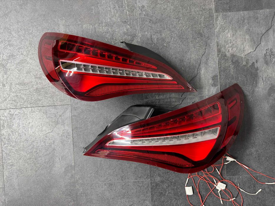 Задние фонари на Mercedes CLA C117 w117 led европа рестайлинг оптика мерседес стопи цла 117 рест Стопы