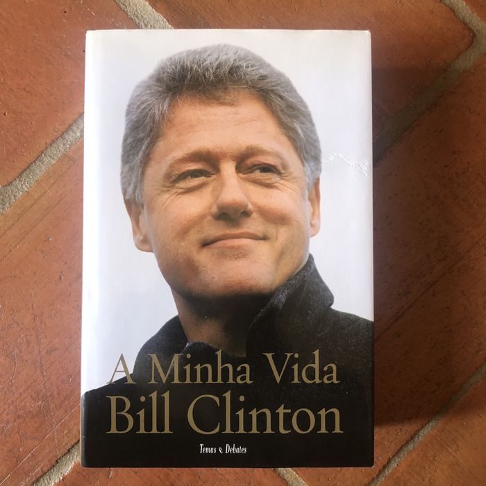 Livro A Minha Vida Bill Clinton - NOVO