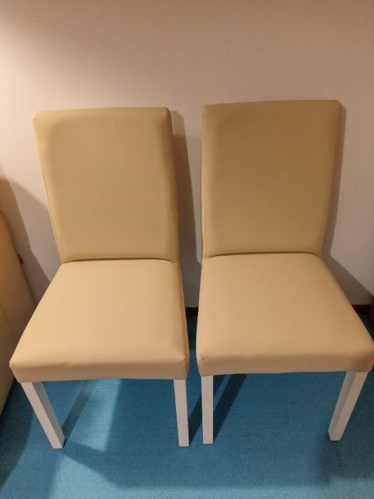 Vendo 6 cadeiras Paris Estofadas - (semi-novas)