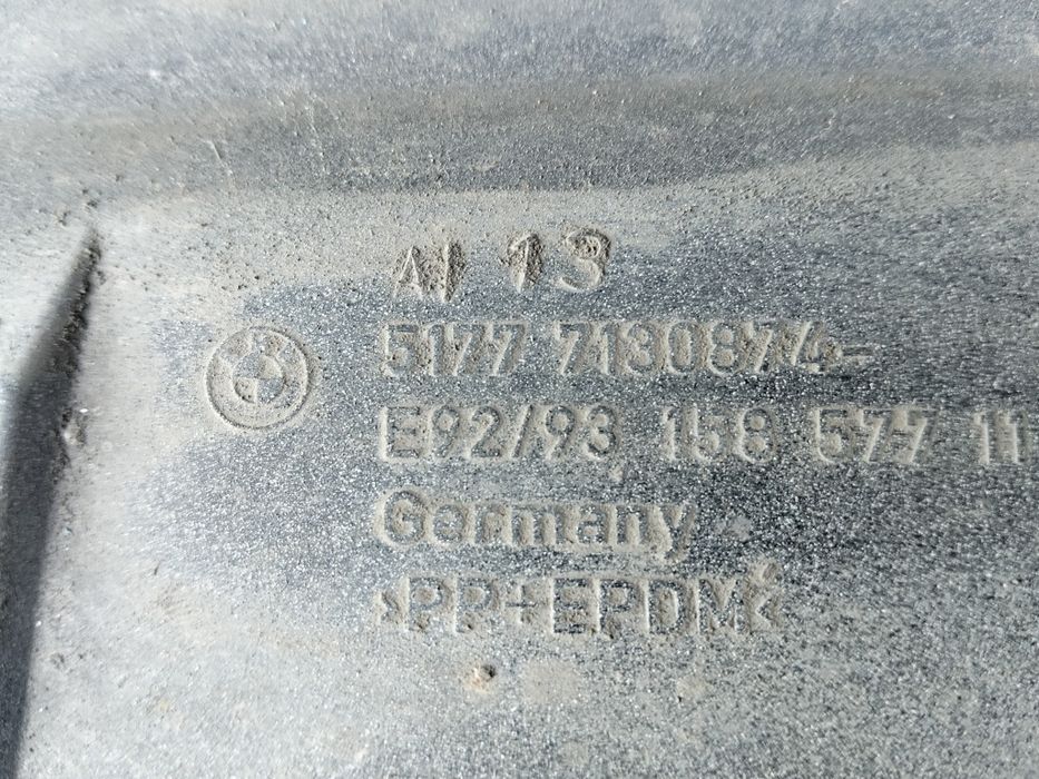 Embaladeira BMW e92 E93 de 2010