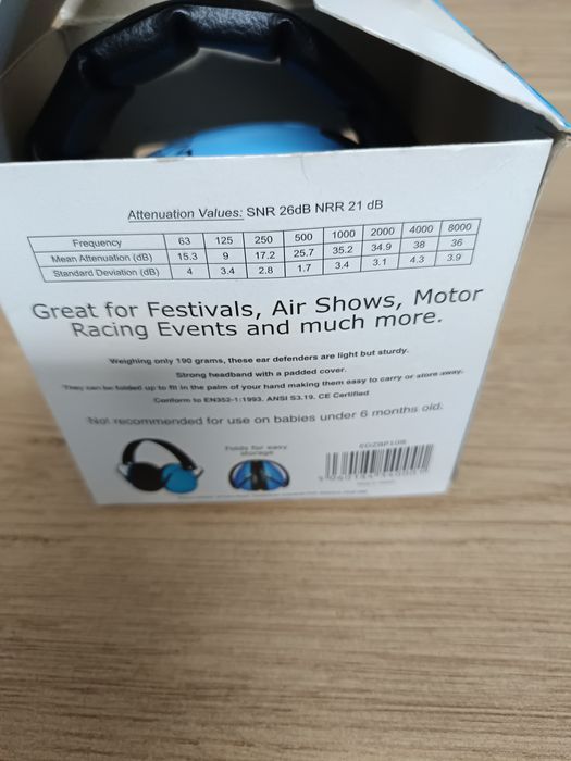 Protetores auriculares"Edz-kids"