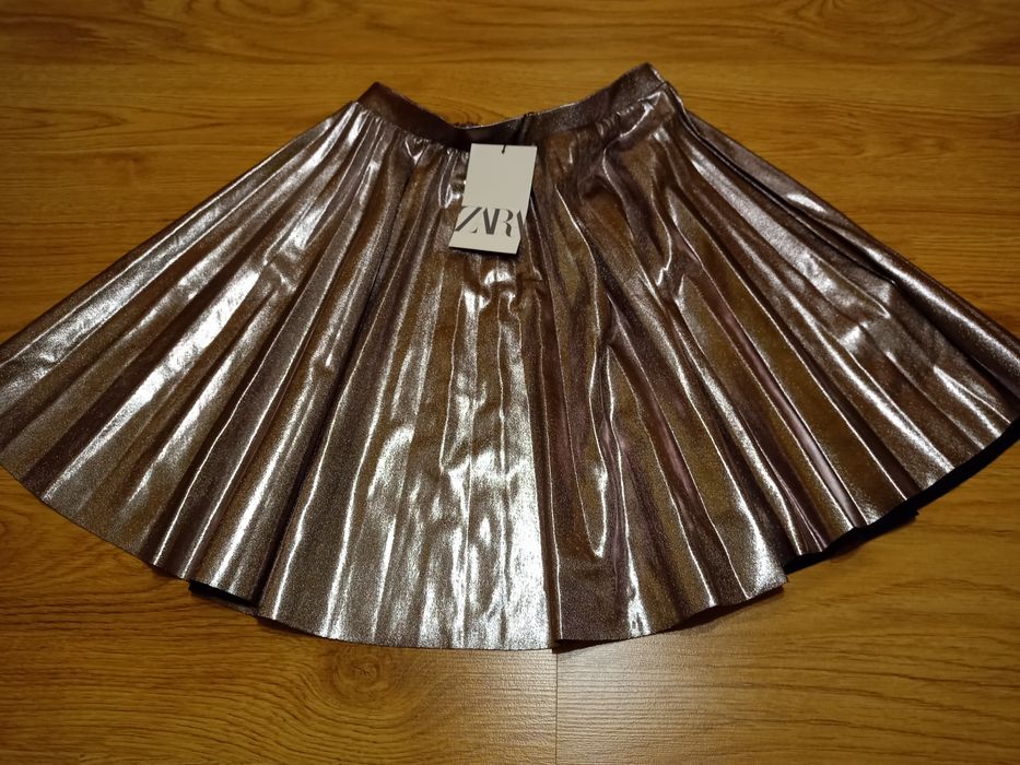 Plisowana spódnica zara imprezowa 158/164