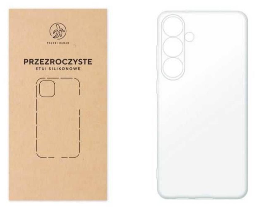 Etui silikonowe, plecki, przezroczyste do Samsung Galaxy S24 Plus