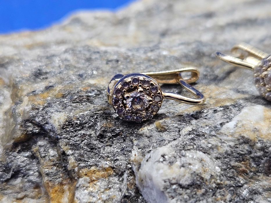 Złote Kolczyki 14K 1,29 gr