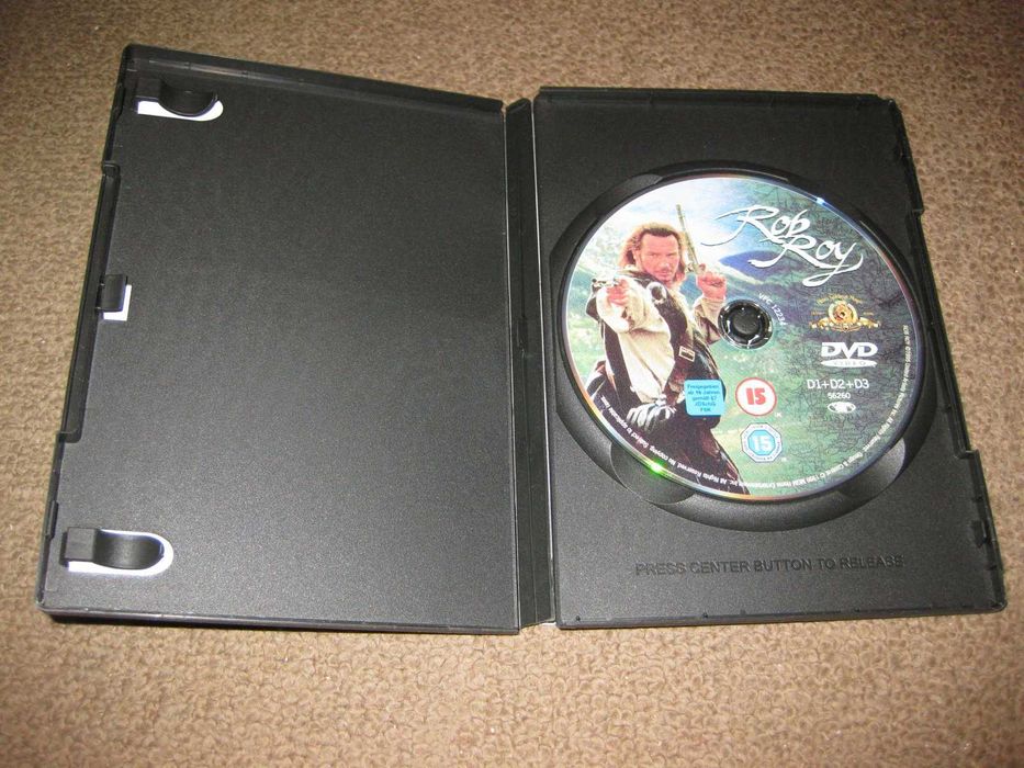 DVD "Rob Roy" com Liam Neeson/Raro!