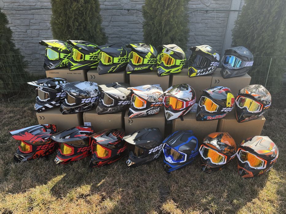 Мото шлем кроссовый эндуро