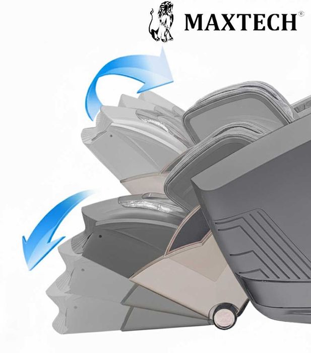 Fotel masujący 4D Zero Gravity MAXTECH-D9 masaż całego ciała shiatsu