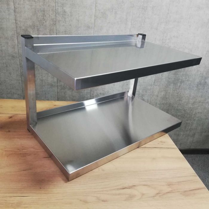 Меблі з нержавійки стіл мийка стелаж полиця сушка витяжка