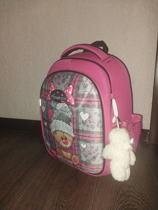 Школьный каркасный рюкзак для девочек 1,2,3,4 класс Winner One 6010 Рю