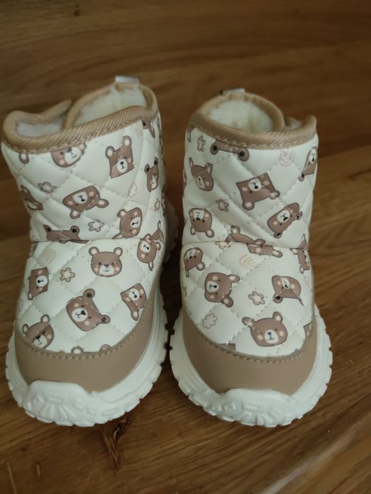 Дитячі зимові сапожки/ дутики, 24-25 розмір