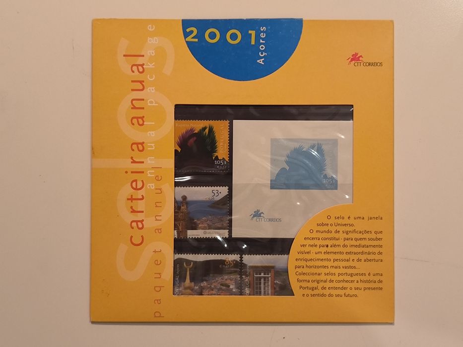 Carteira Anual Açores - Selos CTT