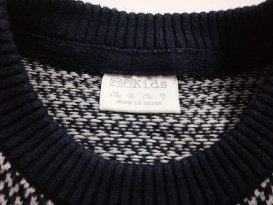 Sweter F&F 3-4 lata na 104 cm.
