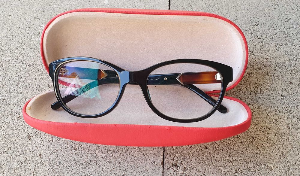 Okulary zerówki do pracy przy komputerze Burberry nowe