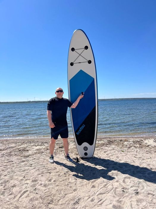 SUP-дошка, 2х шарова надувна дошка,сап,сапсерфінг,board 320*80*15