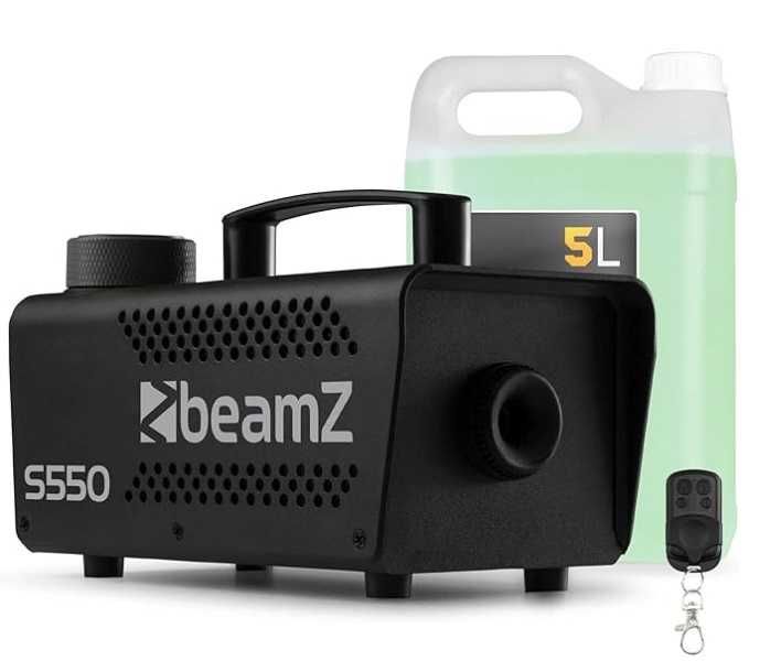 Pack Máquina Fumo 550W com Comando + 5L Liquido