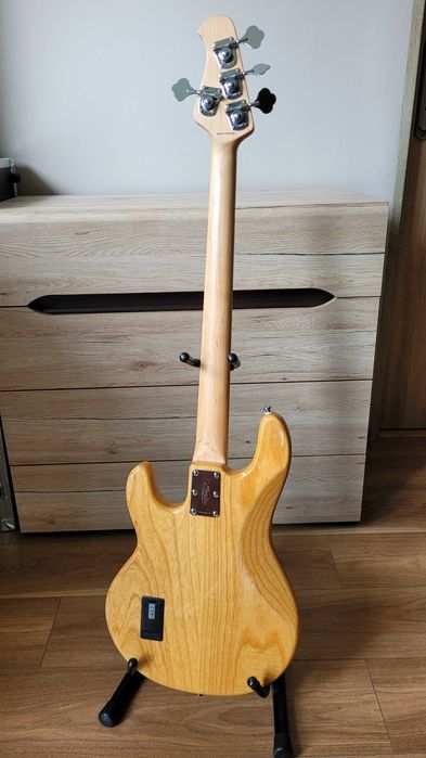 Gitara basowa Sterling Ray34 NAT + pokrowiec. Super Stan!