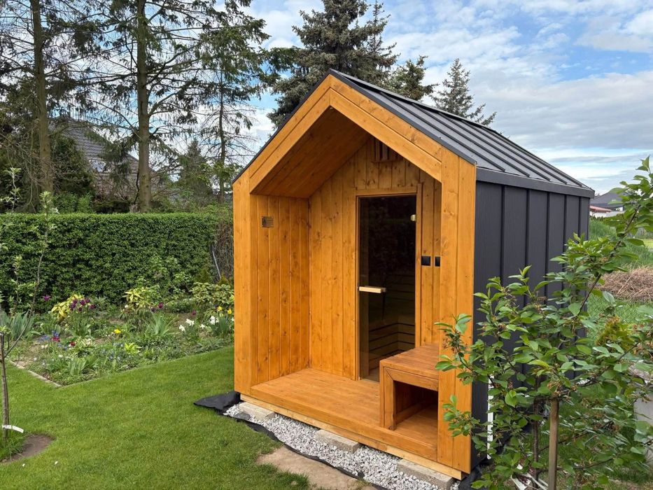 Sauna ogrodowa ocieplana. Sauna fińska