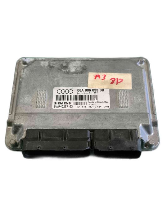 Centralina Motor / ECU AUDI A3 1.6 (75 kW / 102 cv) [08.2000 - 05.2003] 06A906033BB (OEM) | 5WP40227 (OEM)