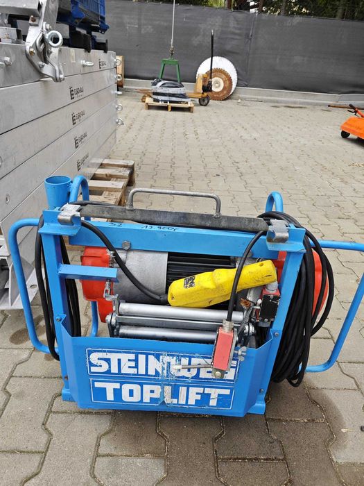 Winda drabina dekarska Steinweg 12m 230V wyciąg wciągarka Bocker 32