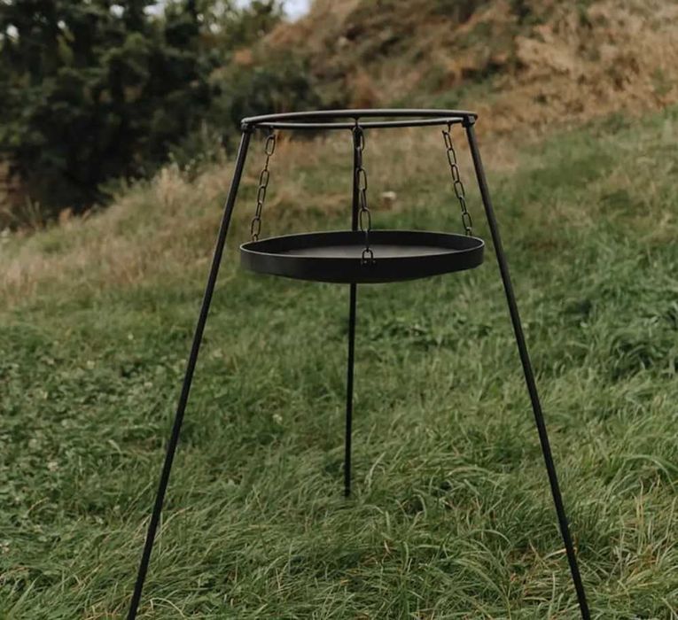 Сковорода з диска борони 50см. Чохол, принт, гравіювання. лопатка