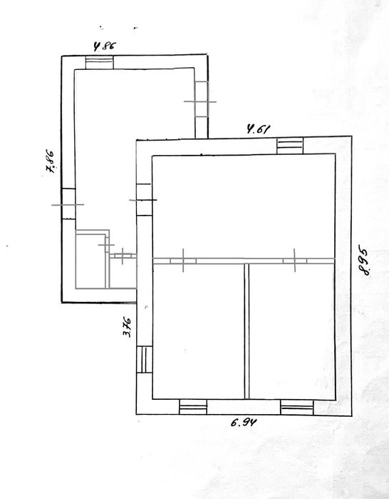Продаж 3 к. будинок 70м Рубіжна, Соляні, зупинка Гвардійська