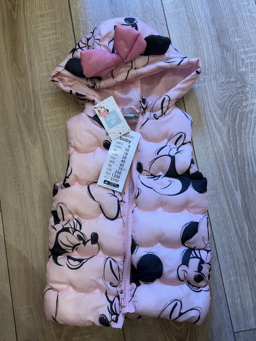 Жилетка Міні маус на осінь на дівчинку 80 р