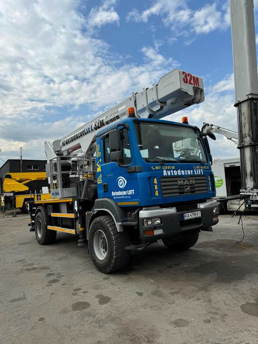 Оренда автовишки/ автовышки 27м. 28м. 32м. 35м. 42м. 45м. 51м.66м.