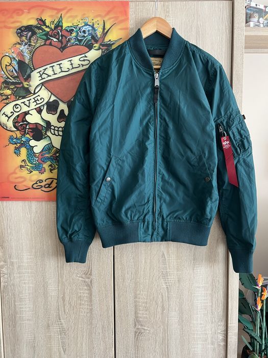 Alpha Industries Jacket Bomber MA-1 Bomberka Kurtka Rap Hip Hop
