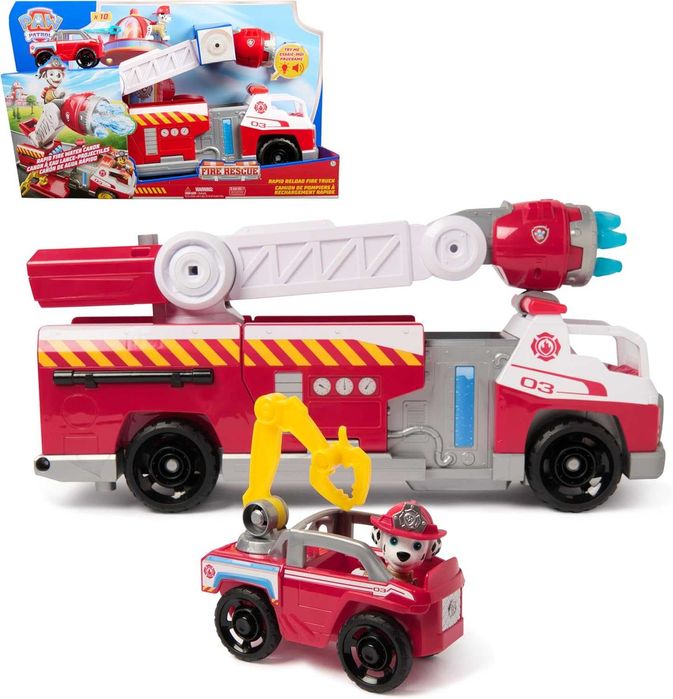 Пожежна машина Paw Patrol Fire Rescue Marshalls Deluxe FireTruck