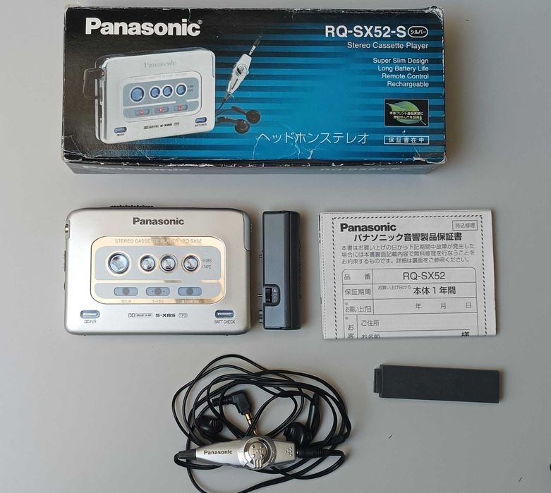 Walkman Panasonic RQ-SX52 komplet Ok !