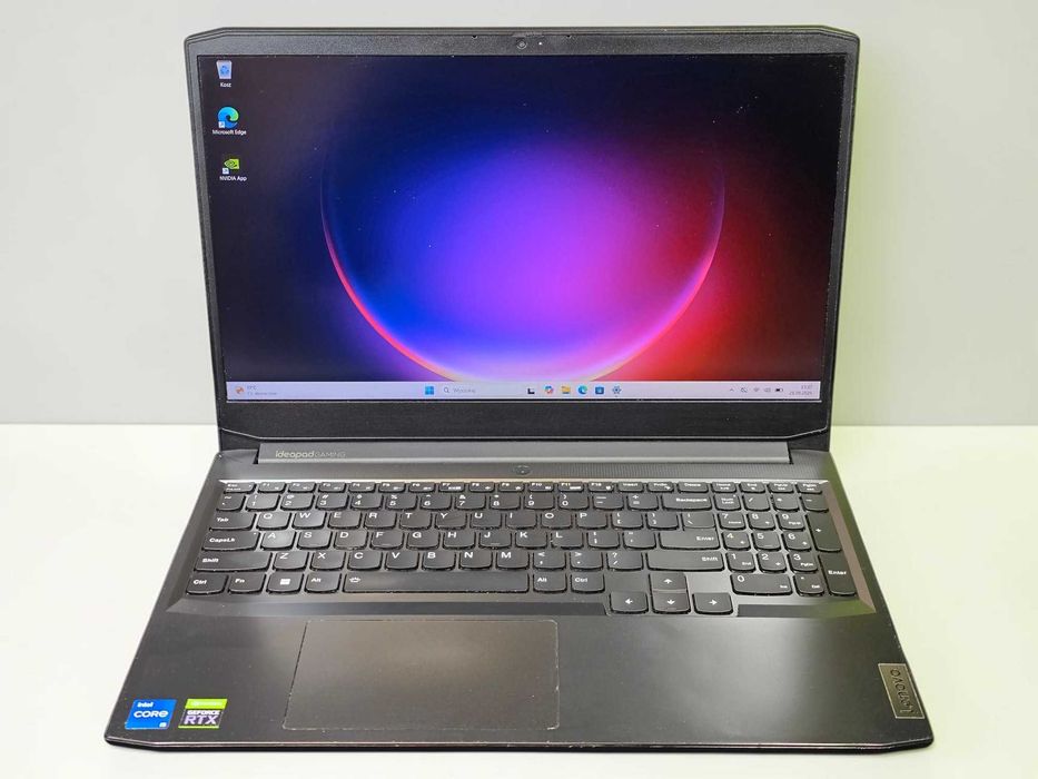 Lenovo Ideapad Gaming 3 15IHU6 / i5-11320H 3.20GHz / 32GB 2400MHz DDR4 / RTX 3050 4GB / 512GB M2 / 15.6" FHD IPS 120Hz / Grade C / Czytaj opis !
