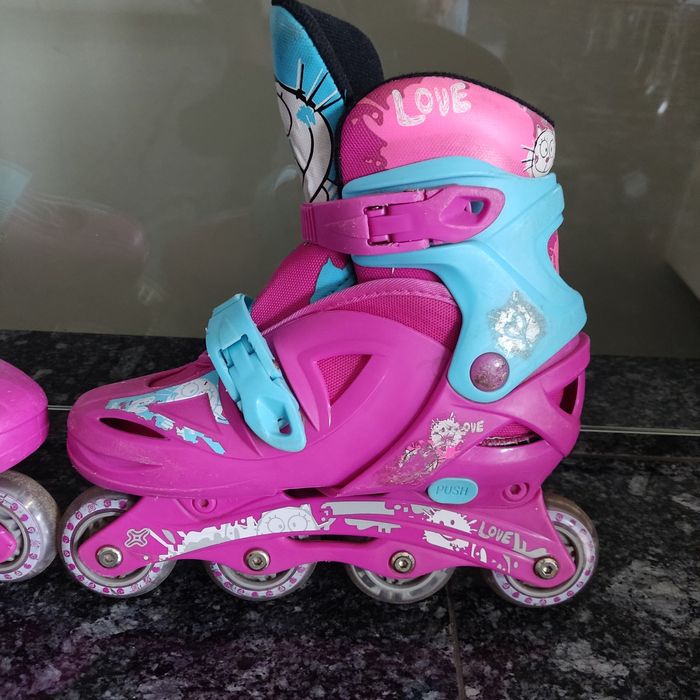 Patins Decathlon menina