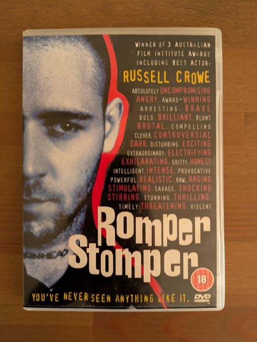 DVD "Romper Stomper" 1992 (Like New)64575436294145120