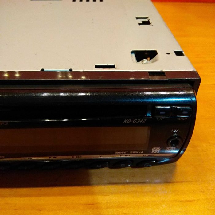 JVC KD-G342 Radio do auta 4x50 W,Equalizer,MP3 CD-R/RW WMA,CD TEXT