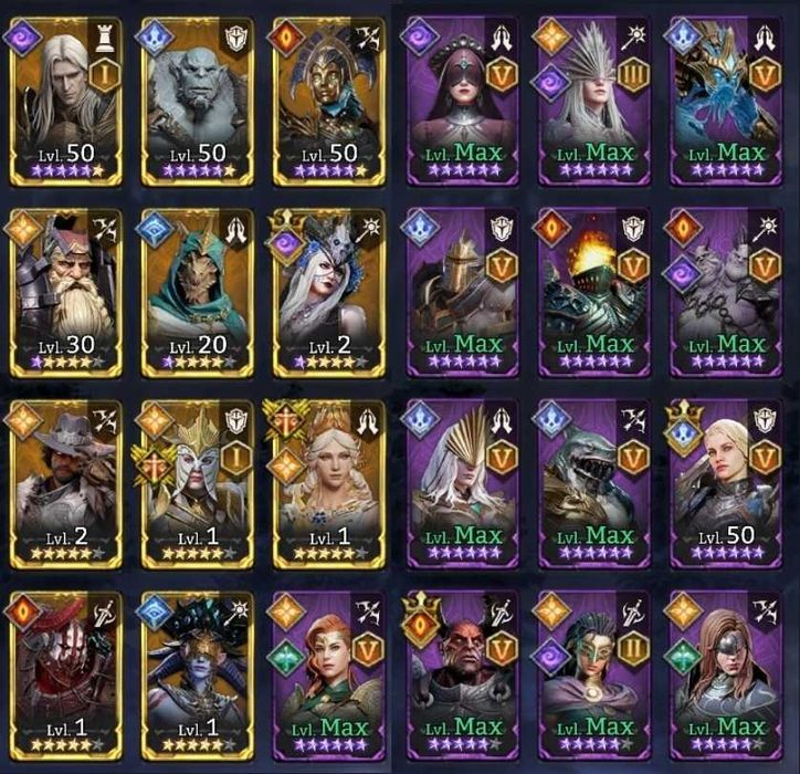 Продам початковий аккаунт у Watcher of realms