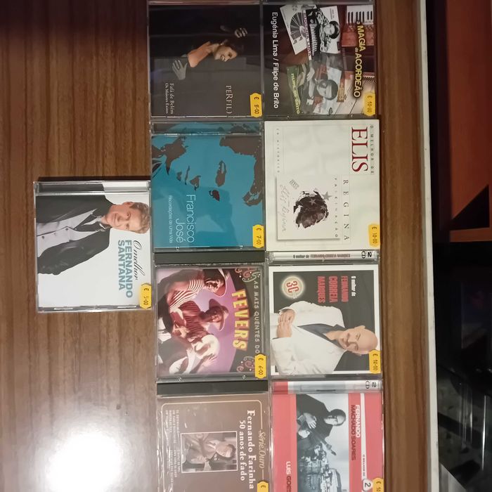 Música em Cd O Melhor De Artistas Nacionais e Brasileiros  E e F.